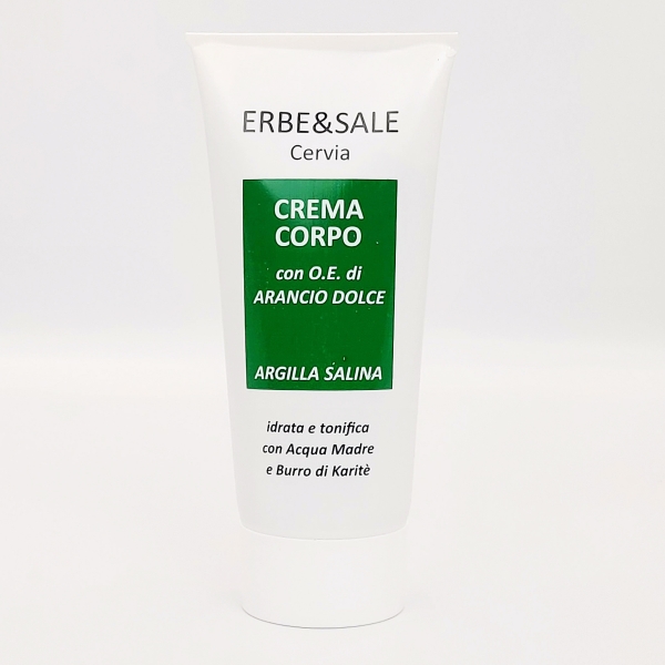 CREMA CORPO CON ARGILLA SALINA E OE ARANCIO CREMA CORPO CON ARGILLA SALINA E OE ARANCIO